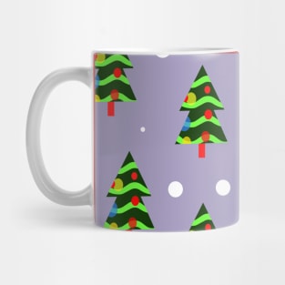 Christmas trees pattern Mug